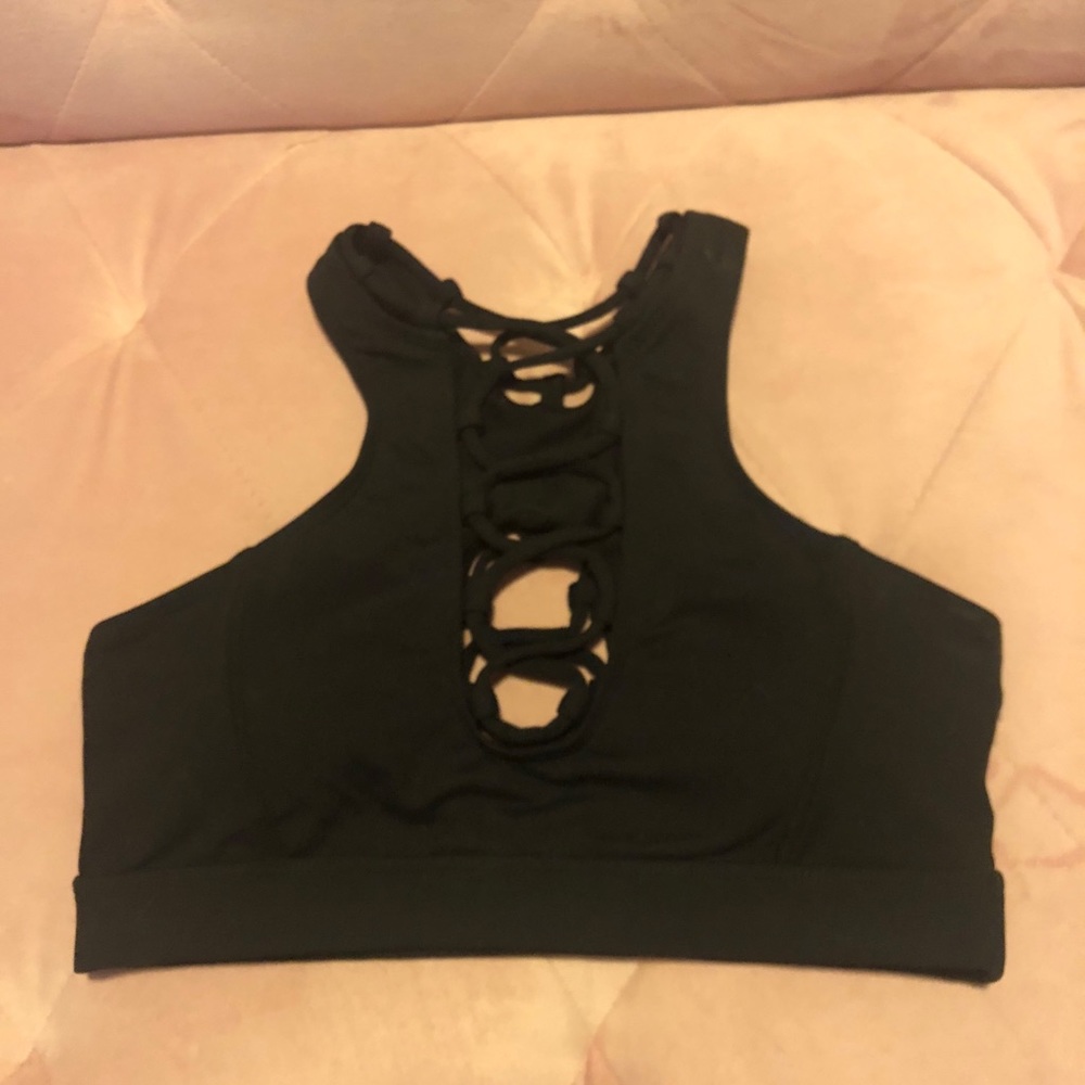 Black Sports Bra